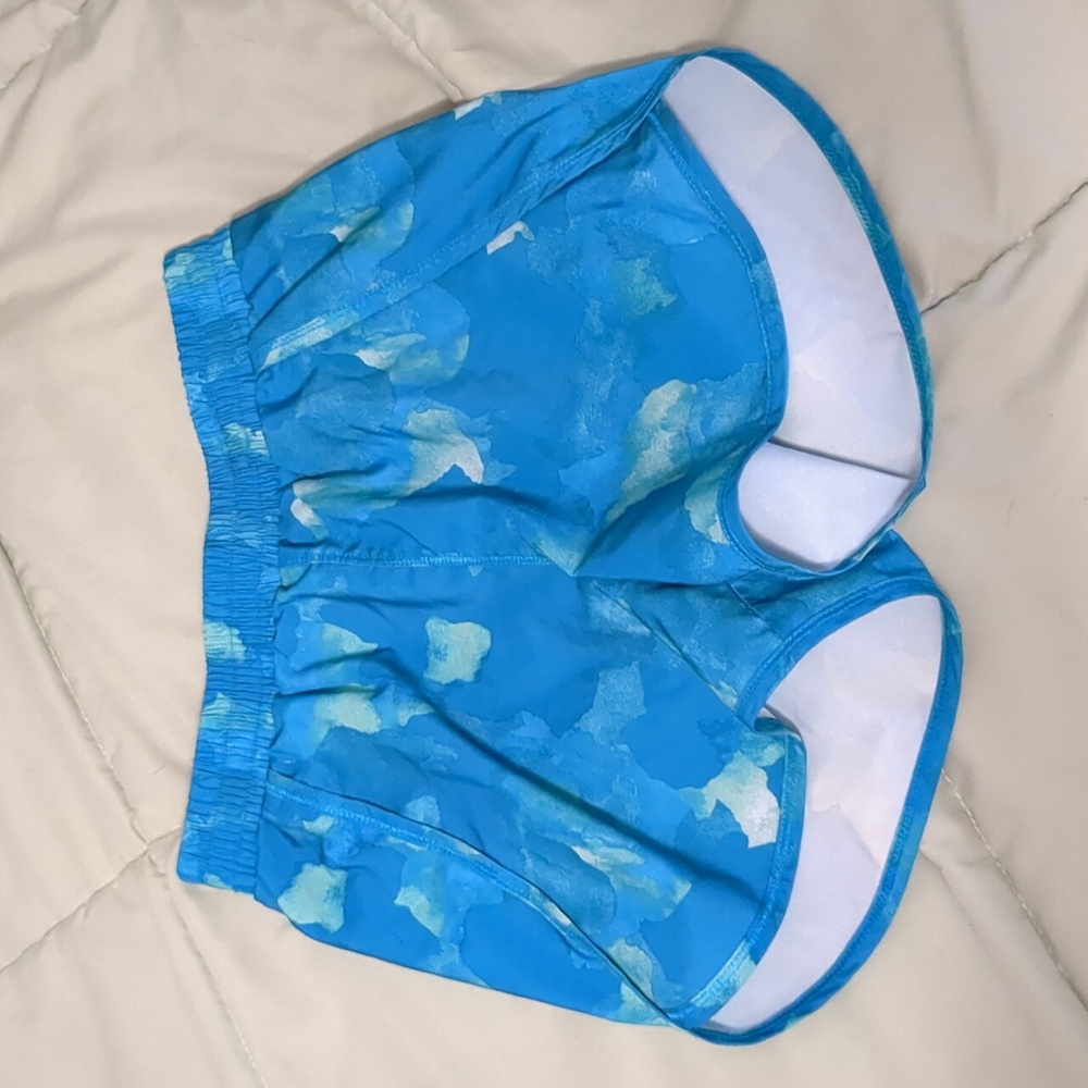 All in motion blue/green camo athletic shorts size L (10/12)